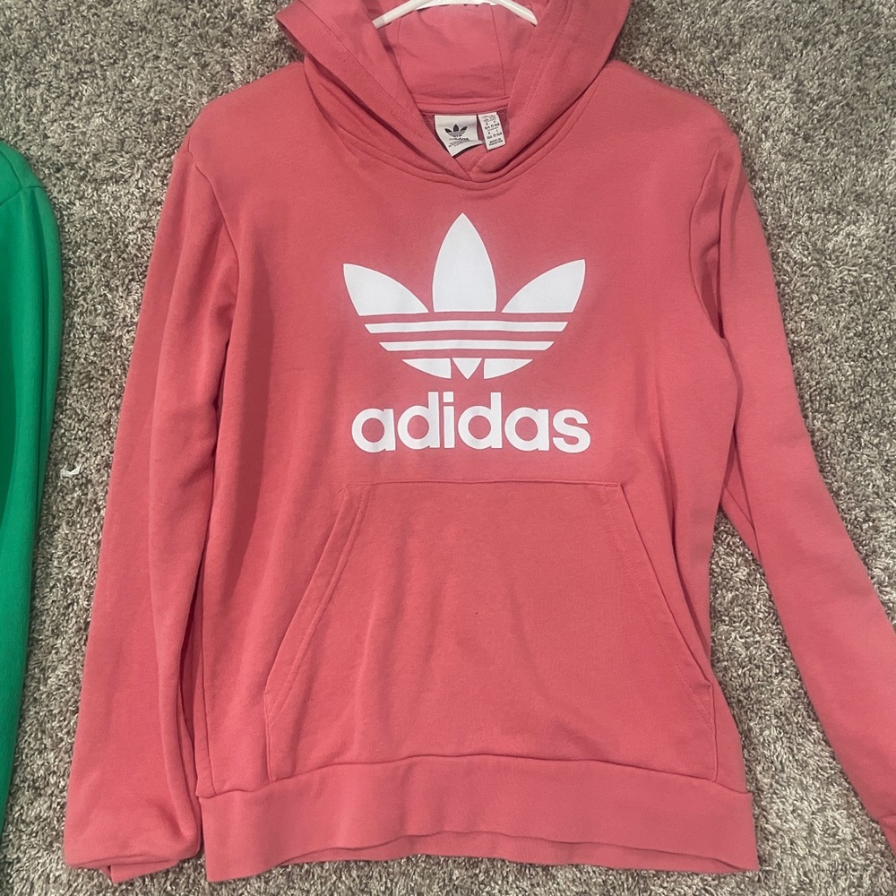 Adidas Women's Coral Hoodie Sweater